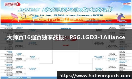 大师赛16强赛独家战报：PSG.LGD3-1Alliance